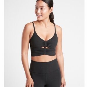 Athleta Cinch Longline Bra